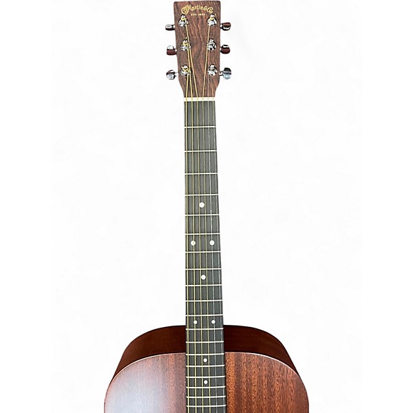 Used Martin D10E-01 Satin Natural Acoustic Electric Guitar