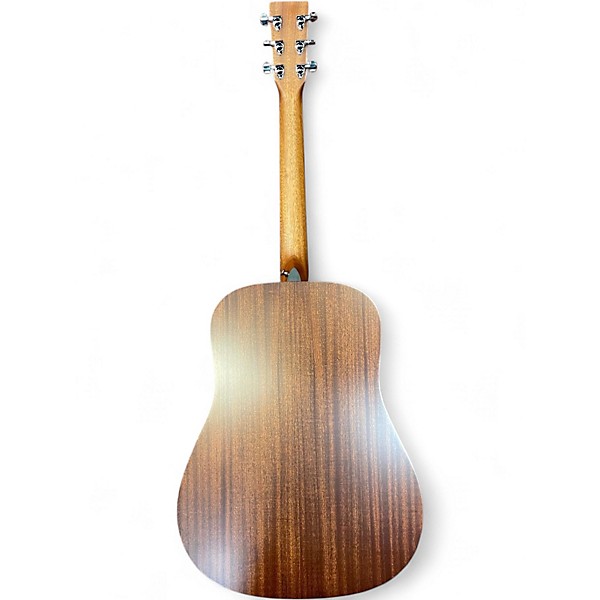 Used Martin D10E-01 Satin Natural Acoustic Electric Guitar