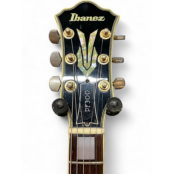 Vintage 1978 Ibanez PF300 Natural Solid Body Electric Guitar