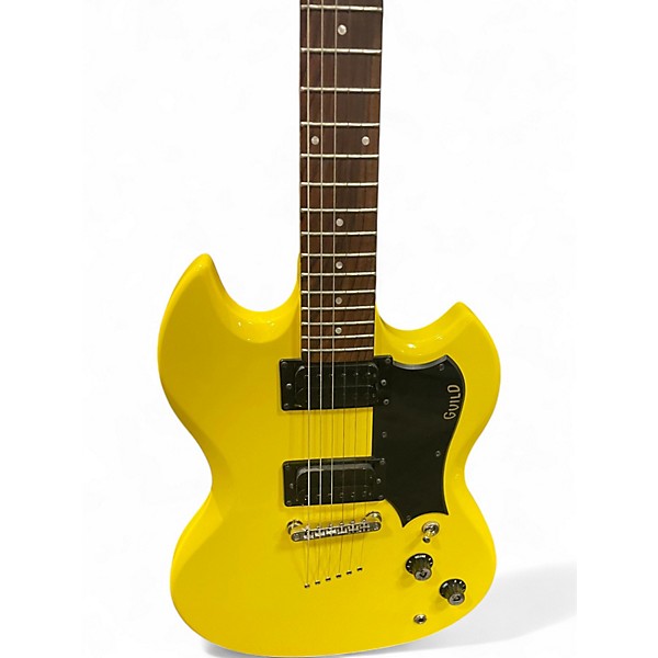 Used Guild POLARA Yellow Solid Body Electric Guitar
