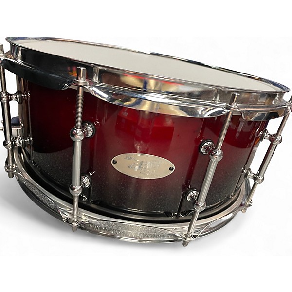 Used SPL 14X5.5 468 Red to Black Fade Drum