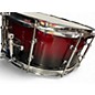 Used SPL 14X5.5 468 Red to Black Fade Drum