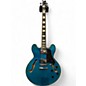 Used Aio Wolf SH-335 Turquoise Hollow Body Electric Guitar thumbnail