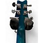 Used Aio Wolf SH-335 Turquoise Hollow Body Electric Guitar