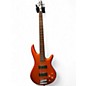 Used Ibanez GSR205 5 String Metallic Orange Electric Bass Guitar thumbnail