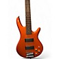 Used Ibanez GSR205 5 String Metallic Orange Electric Bass Guitar