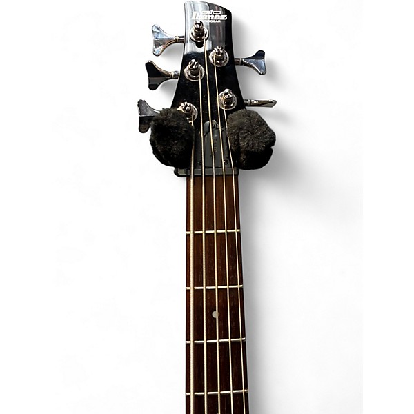 Used Ibanez GSR205 5 String Metallic Orange Electric Bass Guitar