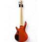 Used Ibanez GSR205 5 String Metallic Orange Electric Bass Guitar