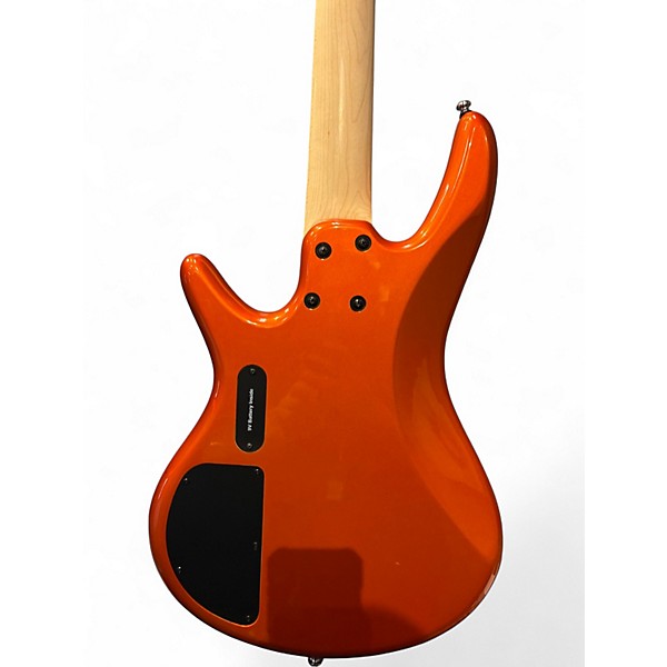 Used Ibanez GSR205 5 String Metallic Orange Electric Bass Guitar