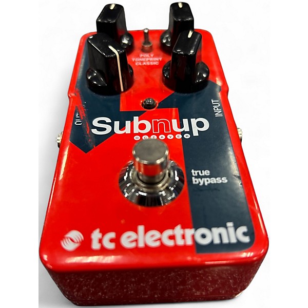 Used TC Electronic Sub N Up Octaver Effect Pedal