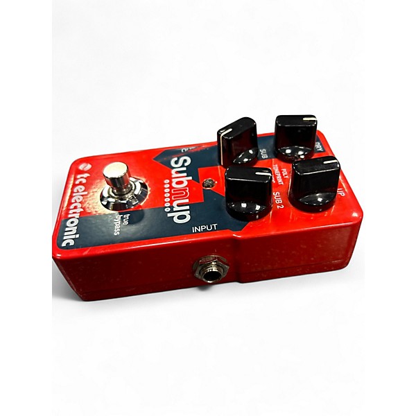 Used TC Electronic Sub N Up Octaver Effect Pedal