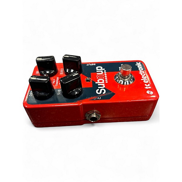 Used TC Electronic Sub N Up Octaver Effect Pedal