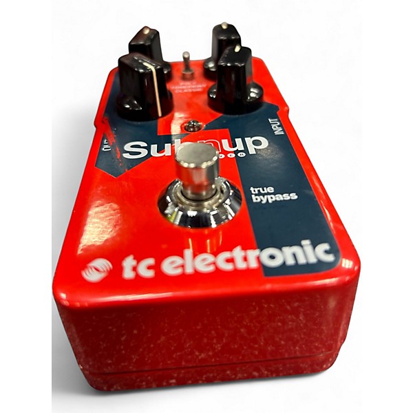Used TC Electronic Sub N Up Octaver Effect Pedal
