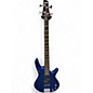 Used Ibanez Gio 4 String Blue Electric Bass Guitar thumbnail