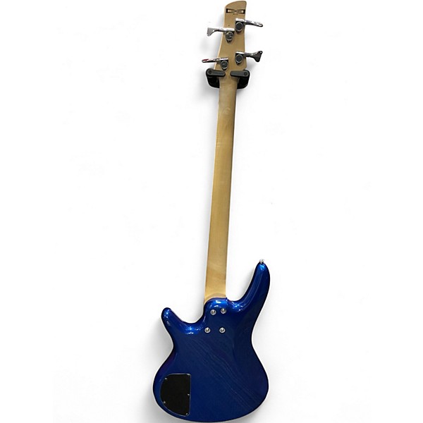 Used Ibanez Gio 4 String Blue Electric Bass Guitar