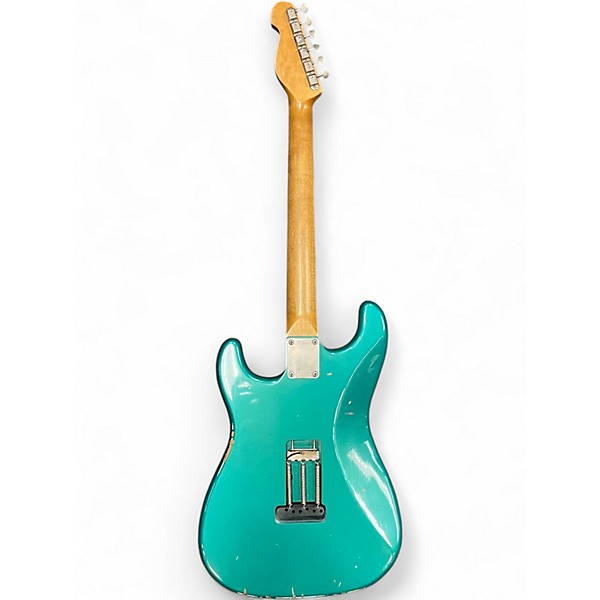 Used K Line SPRINGFIELD Sherwood Green Metallic Solid Body Electric Guitar