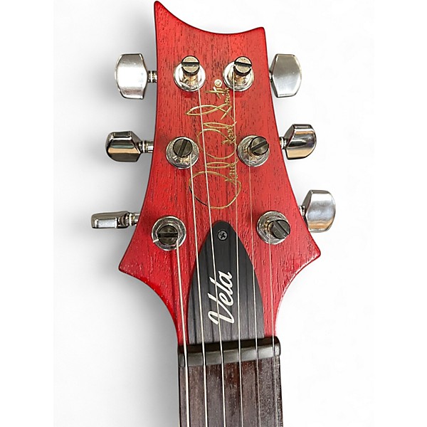 Used PRS S2 Vela CHERRY Solid Body Electric Guitar