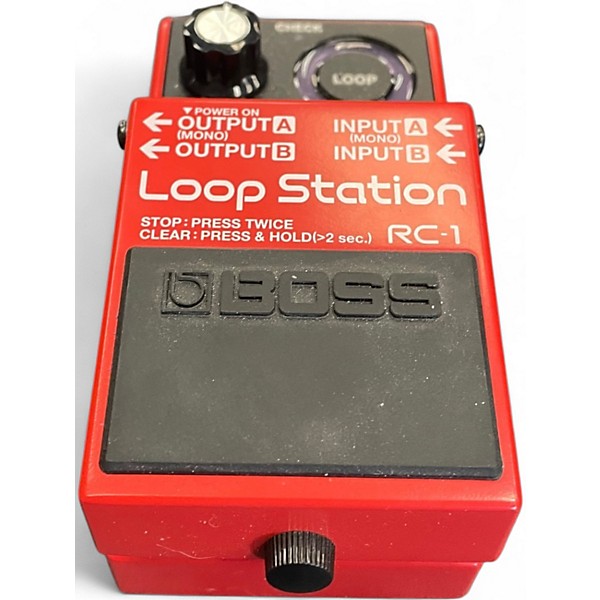 Used BOSS RC1 Loop Station Pedal