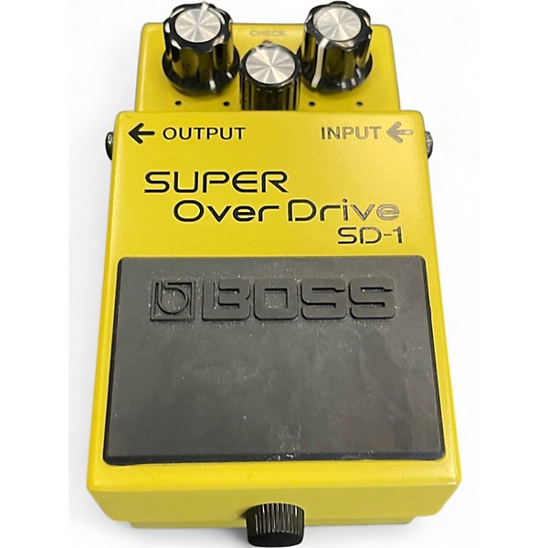 Used BOSS SD1 Super Overdrive Effect Pedal