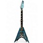 Used Dean DAVE MUSTAINE VMNT LIMITED Trans Blue Solid Body Electric Guitar