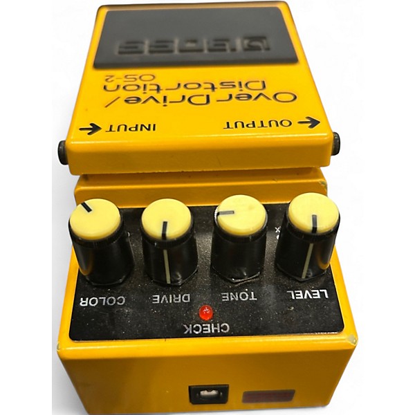 Used BOSS OS2 Overdrive Distortion Effect Pedal