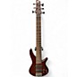 Used Ibanez SR506 6 String Natural Electric Bass Guitar thumbnail