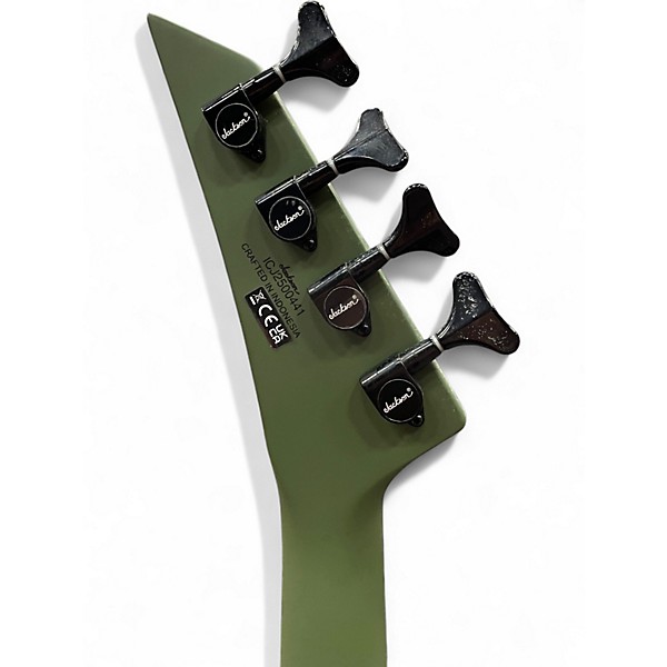 Used Jackson X SERIES CONCERT CBXNT DX IV Matte Army Drab Electric Bass Guitar