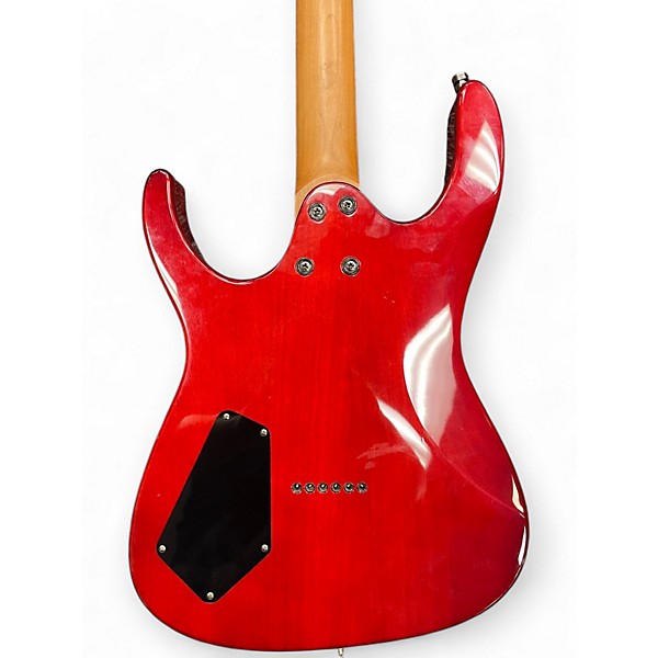 Used Leo Jaymz Hurricane Blue Resin Solid Body Electric Guitar