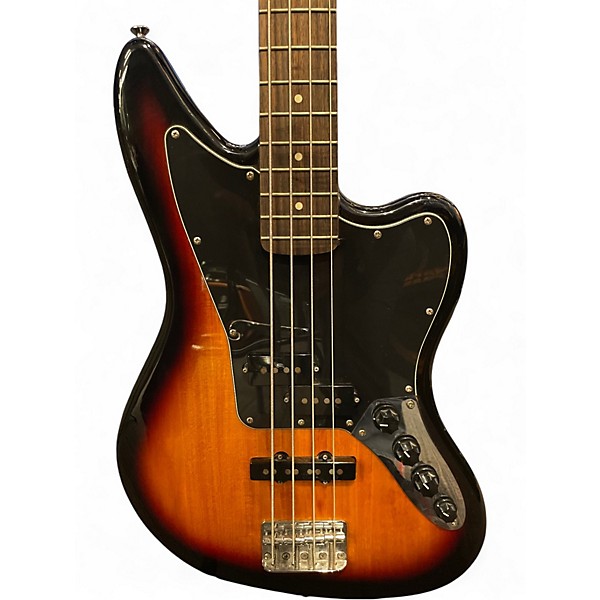 Used Squier Vintage Modified Jaguar Bass Special Sunburst Electric Bass Guitar