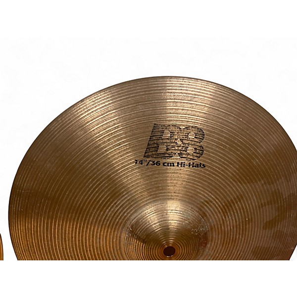 Used SABIAN 14in B8 Hi Hat Pair Cymbal