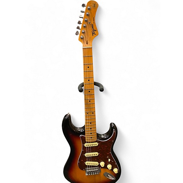 Used Tagima TV Series 2 Color Sunburst Solid Body Electric Guitar