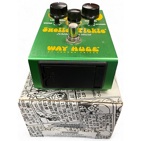 Used Way Huge Electronics WHE401 Swollen Pickle MKII Super Jumbo Fuzz Effect Pedal