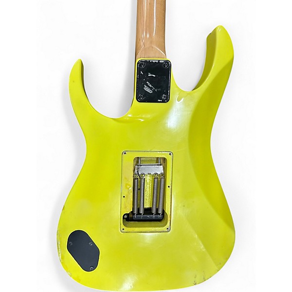 Vintage 1987 Ibanez RG550 Desert Yellow Solid Body Electric Guitar