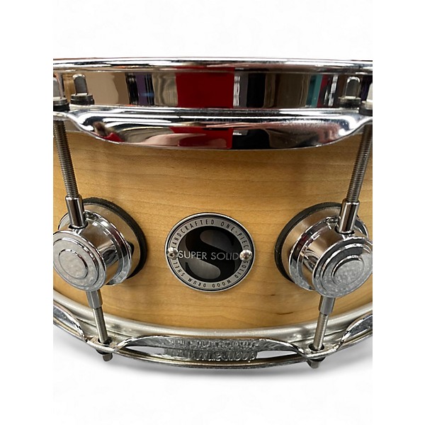 Used DW 14in Collector's Maple Standard Super Solid Natural Drum