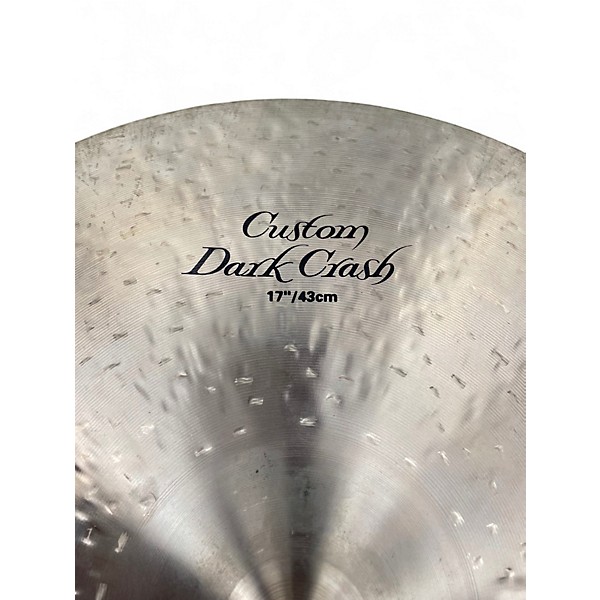 Used Zildjian 17in K Custom Dark Crash Cymbal