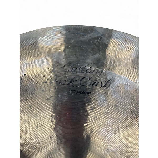 Used Zildjian 17in K Custom Dark Crash Cymbal