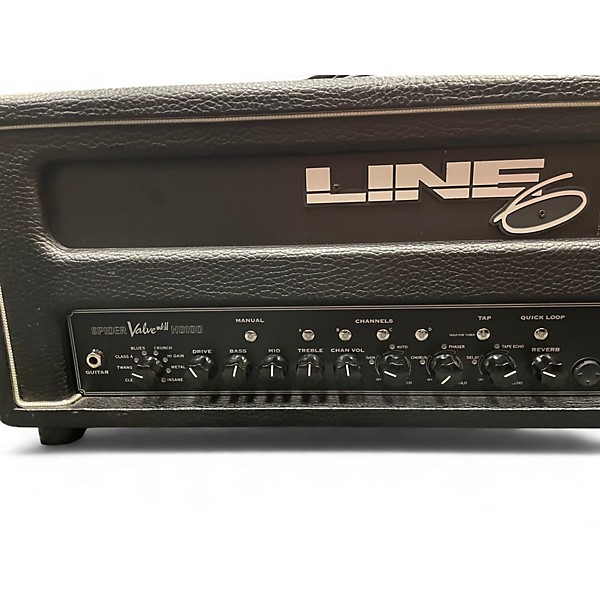 Used Line 6 Spider Valve HD100 MKII Tube Guitar Amp Head