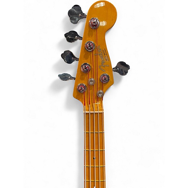 Used Fender American Professional II Jazz Bass V Roasted Pine Electric Bass Guitar