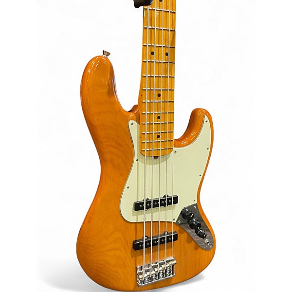 Used Fender American Professional II Jazz Bass V Roasted Pine Electric Bass Guitar