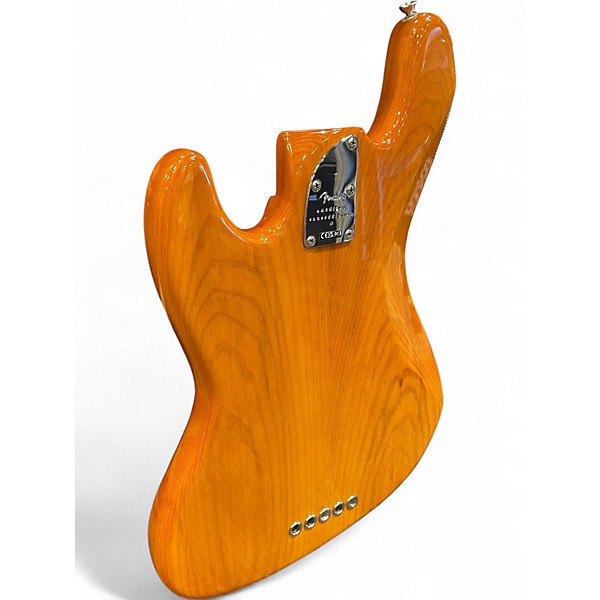Used Fender American Professional II Jazz Bass V Roasted Pine Electric Bass Guitar