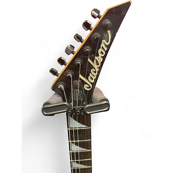 Used Jackson Rhoads Black Solid Body Electric Guitar