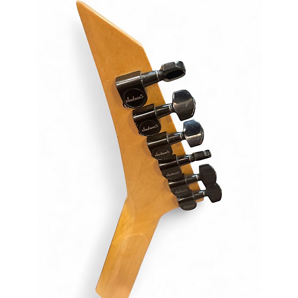 Used Jackson Rhoads Black Solid Body Electric Guitar