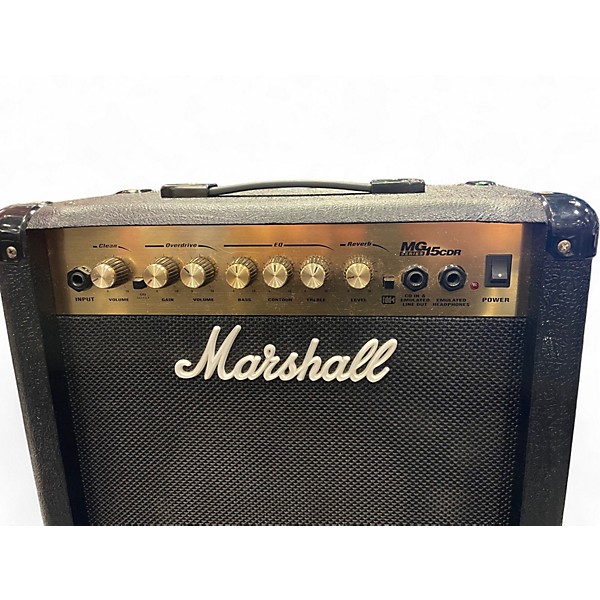 Used Marshall MG15CDR 15W 1X8 Guitar Combo Amp