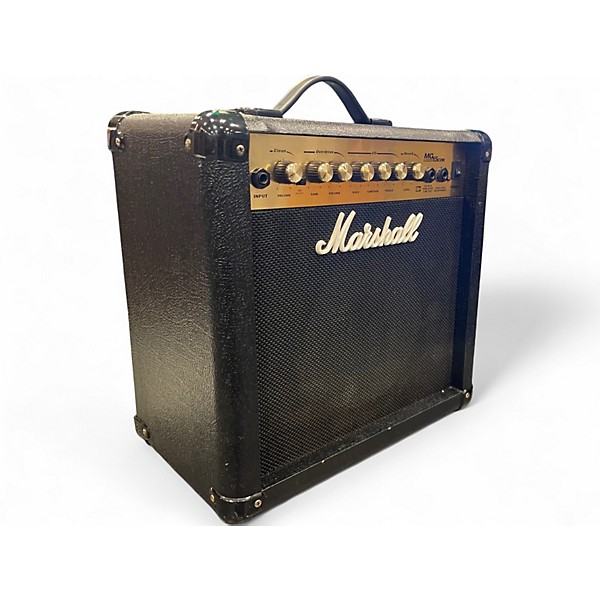 Used Marshall MG15CDR 15W 1X8 Guitar Combo Amp