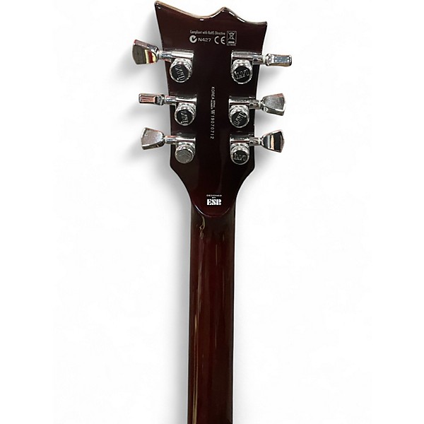 Used ESP LTD EC1000 Deluxe Cherry Solid Body Electric Guitar