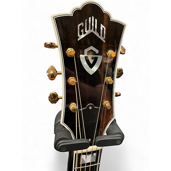 Used Guild F55 Natural Acoustic Guitar