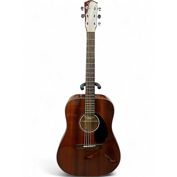 Used Fender CD60 Mahogany Mahogany Acoustic Guitar