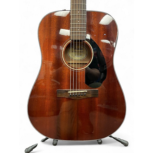 Used Fender CD60 Mahogany Mahogany Acoustic Guitar