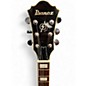Used Ibanez AFS75TD Metallic Aqua Marine Hollow Body Electric Guitar