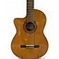 Used Cordoba C5CE Left Handed Natural Nylon String Acoustic Guitar